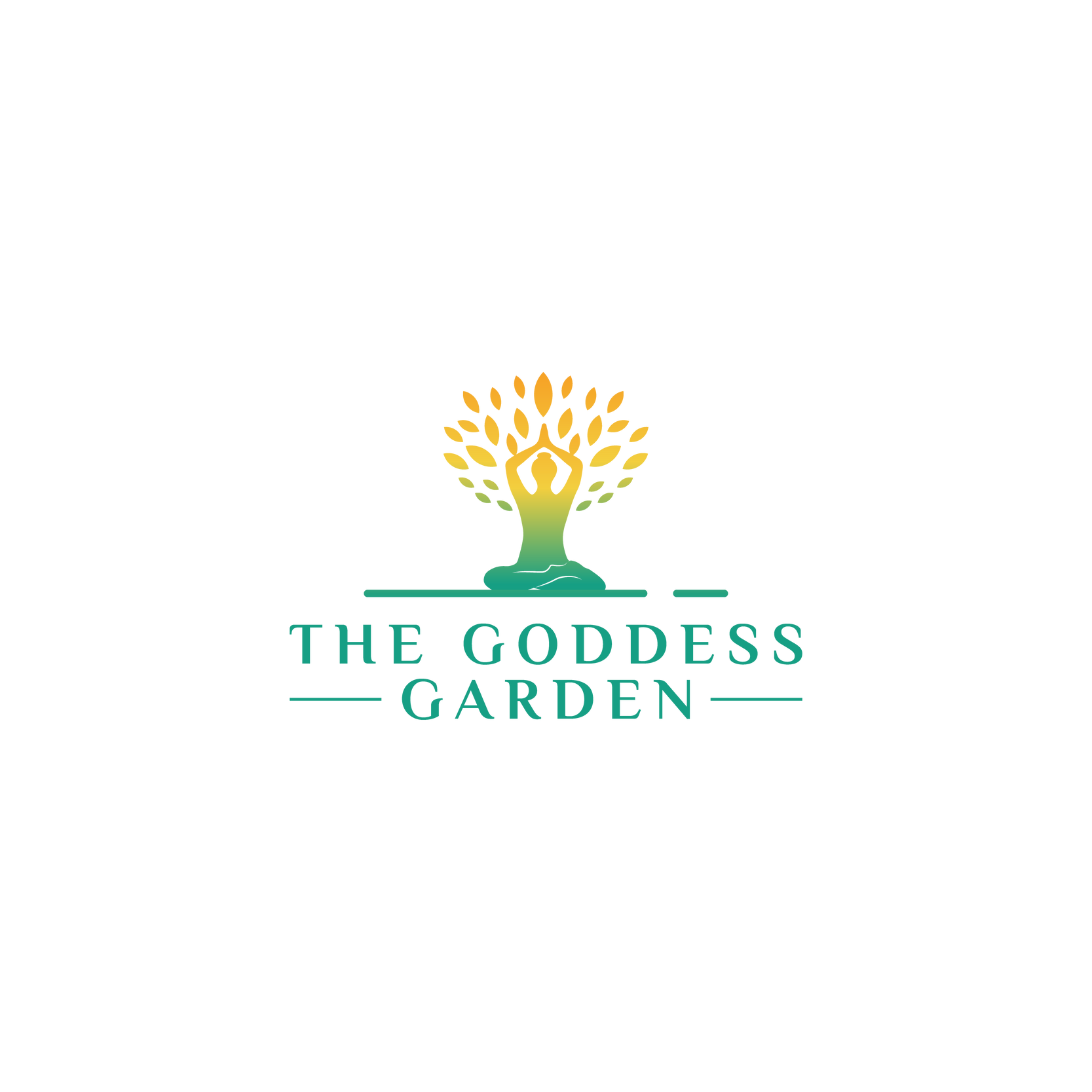 The Goddess Garden Retreat and Wellness Center logo, located in Cahuita, Costa Rica